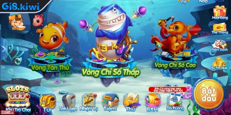 Game Bắn Cá H5 - Trải Nghiệm Game Săn Cá Đổi Thưởng Đỉnh Cao 2 Giao diện âm thanh sống động
